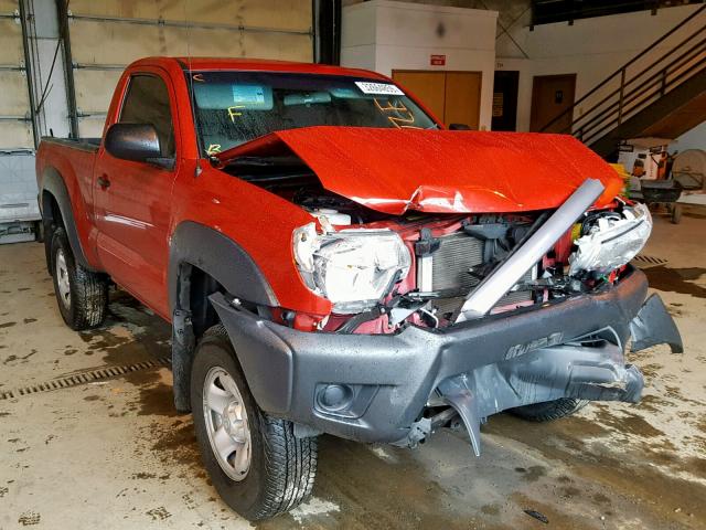 5TFPX4ENXCX009175 - 2012 TOYOTA TACOMA RED photo 1