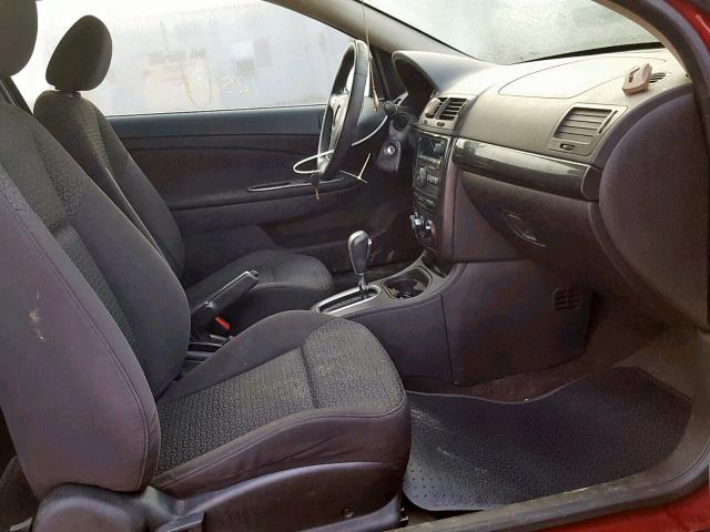 1G2AL18F477192488 - 2007 PONTIAC G5 MAROON photo 5