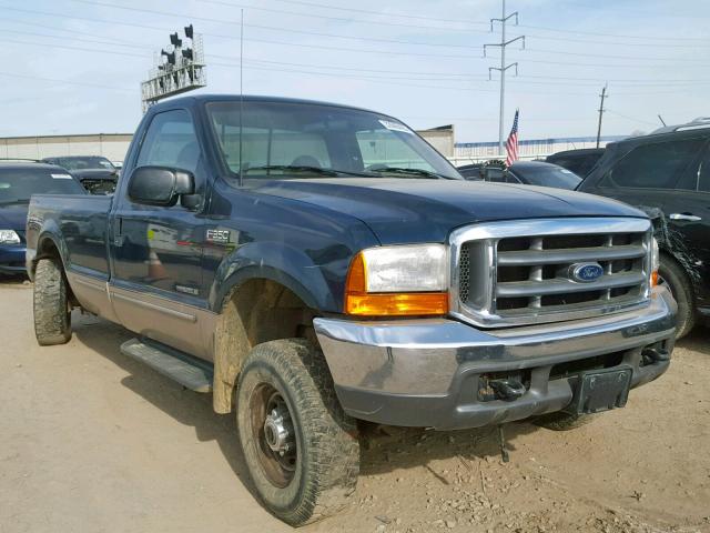 1FTSF31F8XED34298 - 1999 FORD F350 SRW S BLUE photo 1