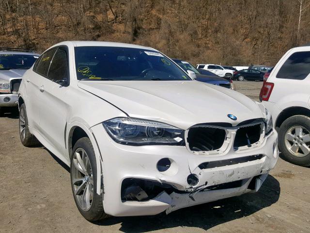 5UXKU0C50F0F92126 - 2015 BMW X6 SDRIVE3 WHITE photo 1