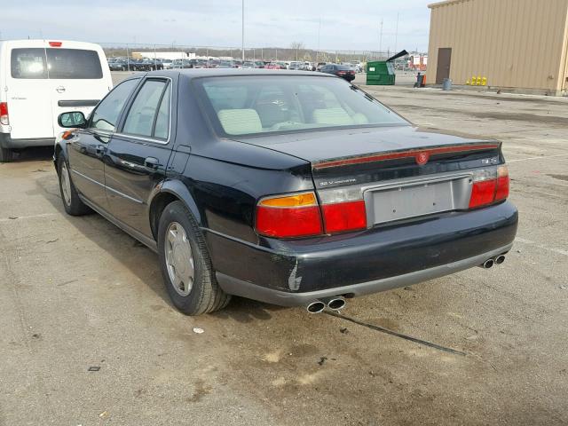 1G6KS54Y2YU352343 - 2000 CADILLAC SEVILLE SL BLACK photo 3