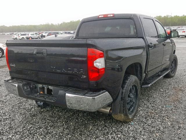 5TFDW5F1XFX429935 - 2015 TOYOTA TUNDRA CRE BLACK photo 4