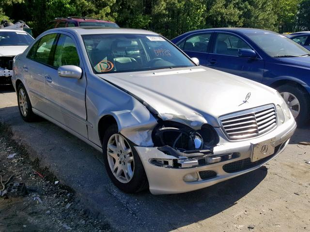 WDBUF65J83A131341 - 2003 MERCEDES-BENZ E 320 SILVER photo 1