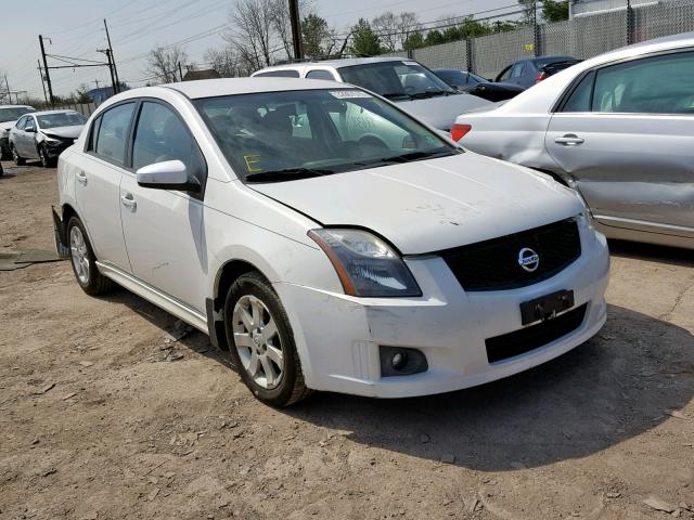 3N1AB6AP5AL672155 - 2010 NISSAN SENTRA 2.0 WHITE photo 1