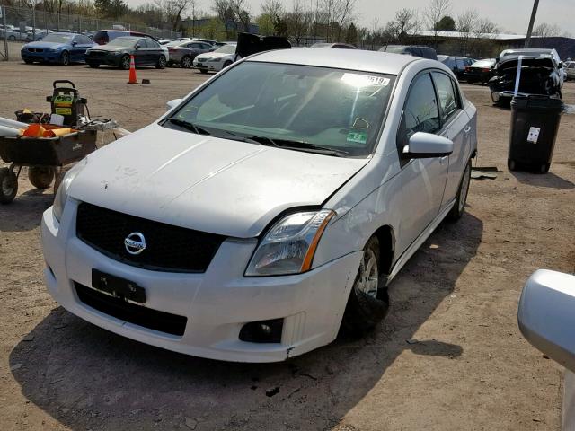 3N1AB6AP5AL672155 - 2010 NISSAN SENTRA 2.0 WHITE photo 2