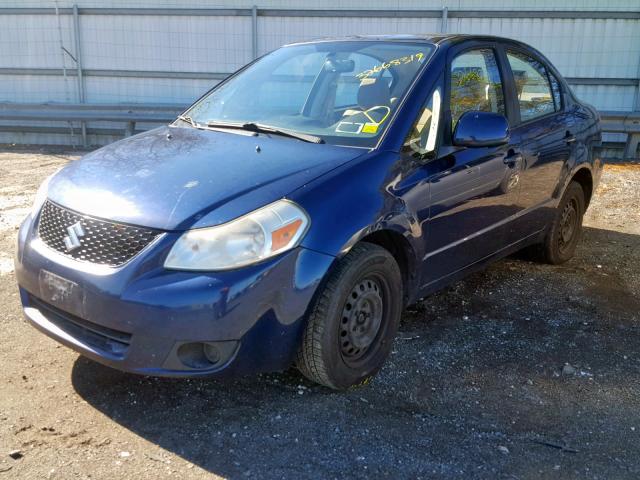 JS2YC412285103037 - 2008 SUZUKI SX4 BLUE photo 2