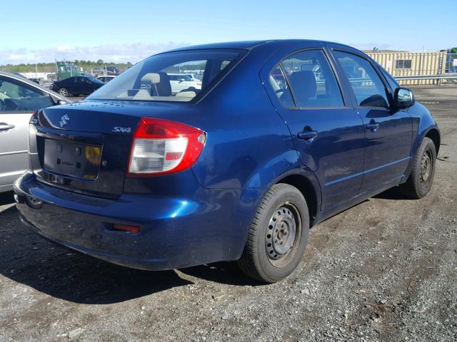 JS2YC412285103037 - 2008 SUZUKI SX4 BLUE photo 4