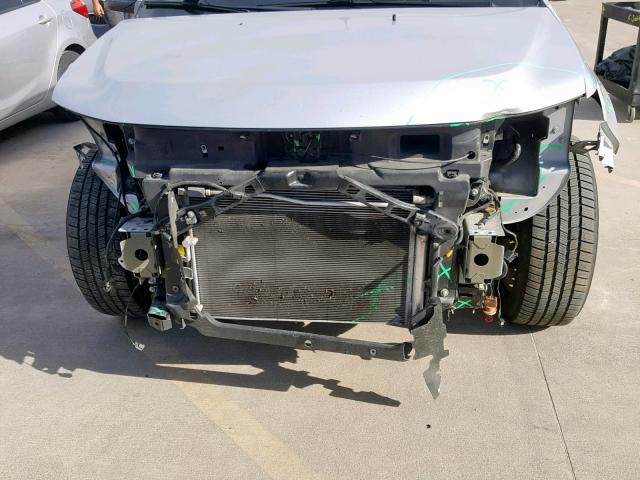 2FMDK3JC4DBB10782 - 2013 FORD EDGE SEL SILVER photo 9