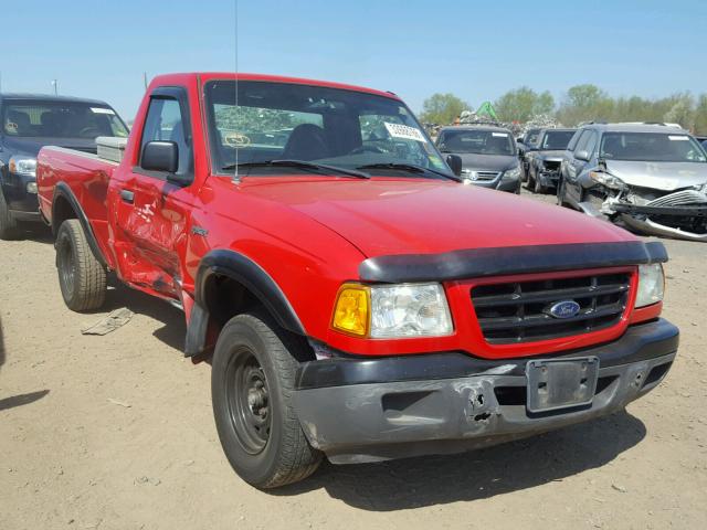 1FTYR10U42PB75637 - 2002 FORD RANGER RED photo 1