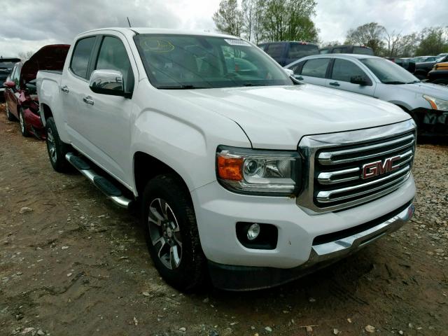 1GTG5DE33G1250704 - 2016 GMC CANYON SLT WHITE photo 1