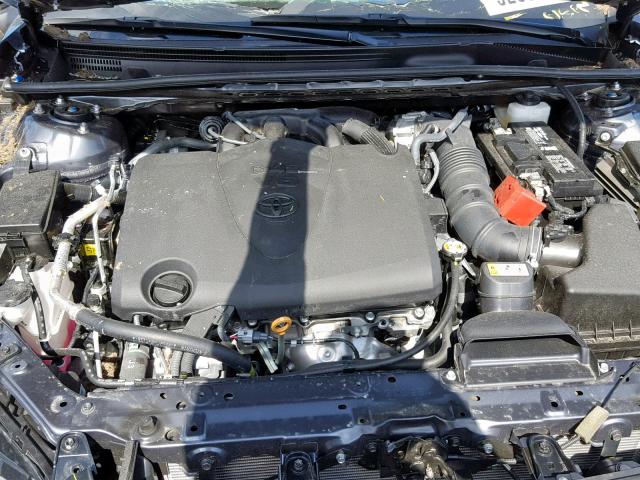 4T1BZ1FB7KU016989 - 2019 TOYOTA AVALON XLE BLUE photo 7