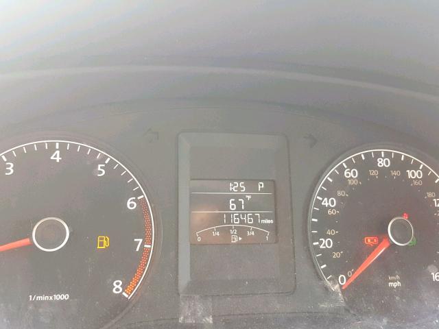 3VW2K7AJ2BM358622 - 2011 VOLKSWAGEN JETTA BASE SILVER photo 8