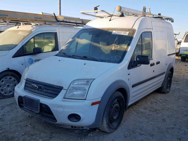 NM0LS7BN1DT141234 - 2013 FORD TRANSIT CO WHITE photo 2