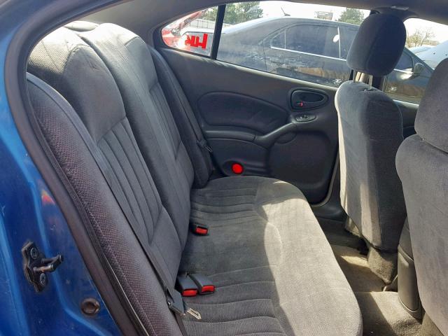1G2NF52T4YC522010 - 2000 PONTIAC GRAND AM S BLUE photo 6