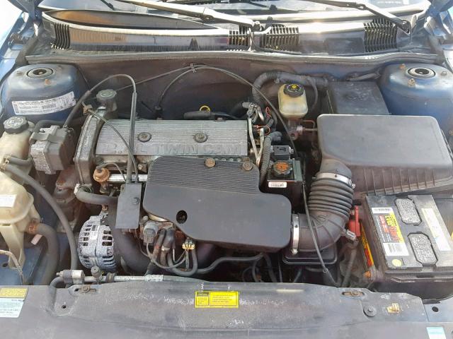 1G2NF52T4YC522010 - 2000 PONTIAC GRAND AM S BLUE photo 7