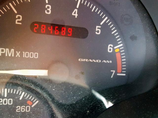 1G2NF52T4YC522010 - 2000 PONTIAC GRAND AM S BLUE photo 8