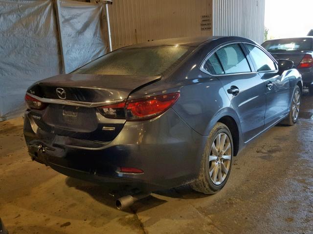 JM1GJ1U52G1405496 - 2016 MAZDA 6 SPORT GRAY photo 4