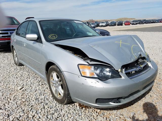 4S3BL616657229318 - 2005 SUBARU LEGACY 2.5I  photo 1