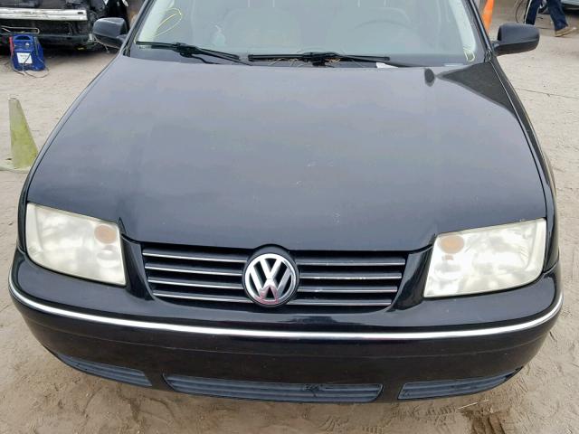 3VWRK69M44M030967 - 2004 VOLKSWAGEN JETTA GL BLACK photo 10