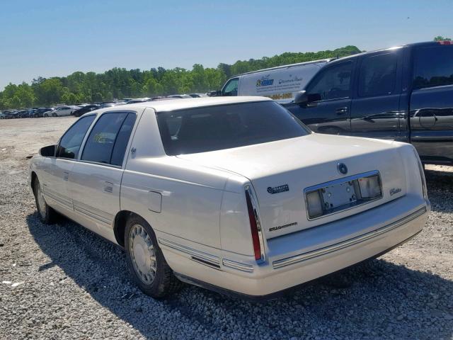 1G6KD54Y0WU761545 - 1998 CADILLAC DEVILLE WHITE photo 3