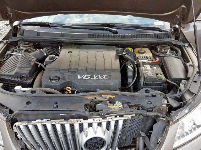 1G4GE5ED4BF101613 - 2011 BUICK LACROSSE C TAN photo 7