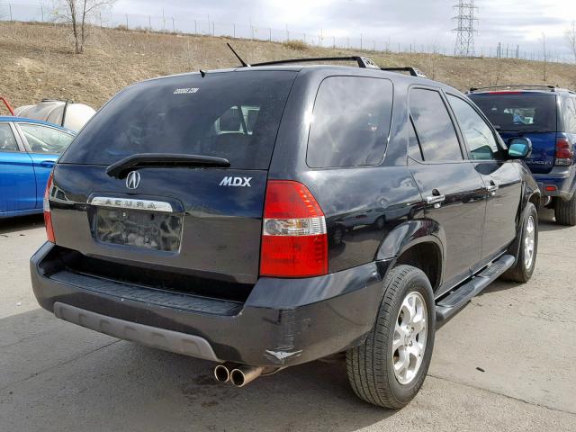 2HNYD18642H534343 - 2002 ACURA MDX TOURIN BLACK photo 4