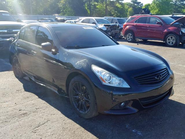 JN1CV6AP7CM930037 - 2012 INFINITI G37 BASE BLACK photo 1