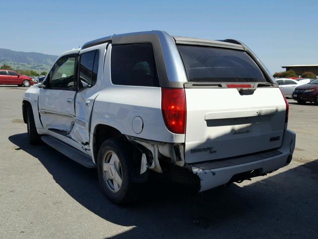 1GKET12P646160906 - 2004 GMC ENVOY XUV WHITE photo 3