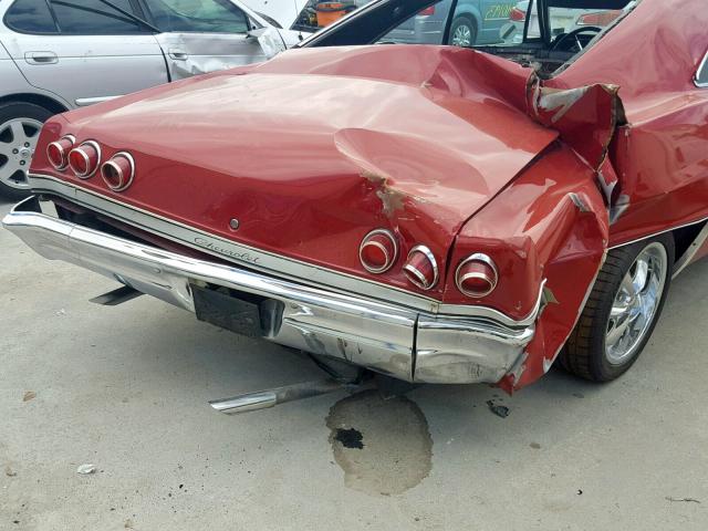 163375Y209091 - 1965 CHEVROLET IMPALA SS RED photo 9