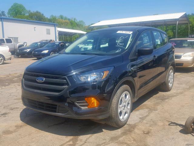 1FMCU0F79JUB79327 - 2018 FORD ESCAPE S BLACK photo 2