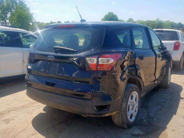 1FMCU0F79JUB79327 - 2018 FORD ESCAPE S BLACK photo 4