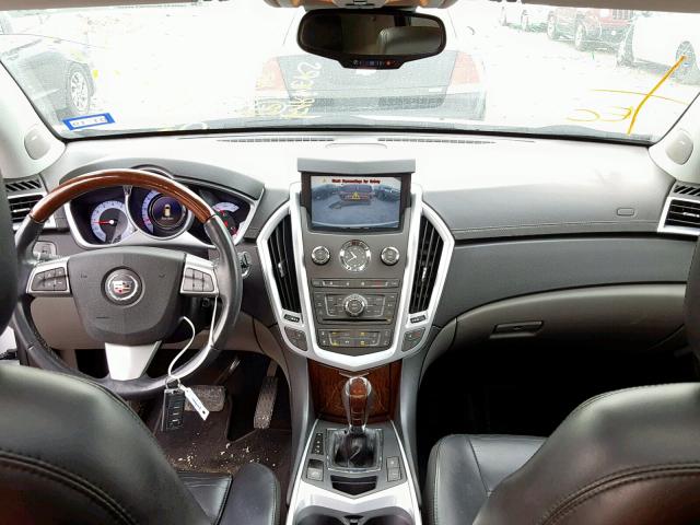 3GYFNBEY9BS610376 - 2011 CADILLAC SRX PERFOR WHITE photo 9