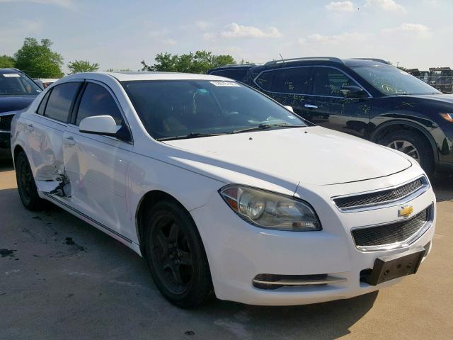 1G1ZC5E02AF216105 - 2010 CHEVROLET MALIBU 1LT WHITE photo 1
