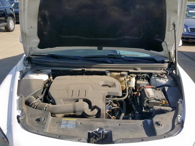 1G1ZC5E02AF216105 - 2010 CHEVROLET MALIBU 1LT WHITE photo 7