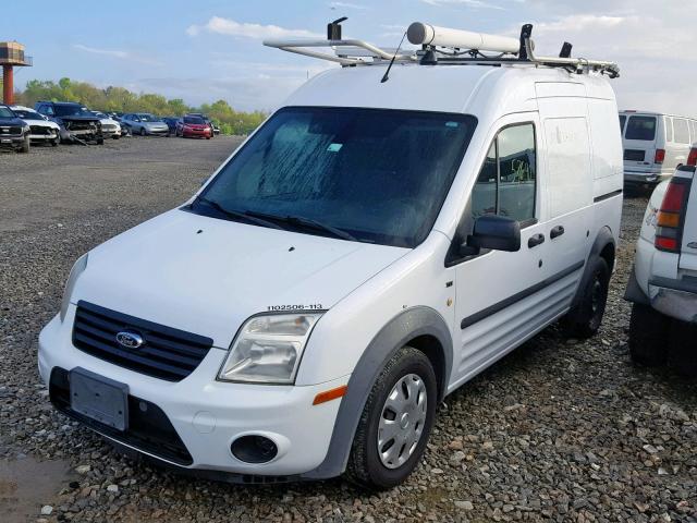 NM0LS7BN3DT136262 - 2013 FORD TRANSIT CO WHITE photo 2