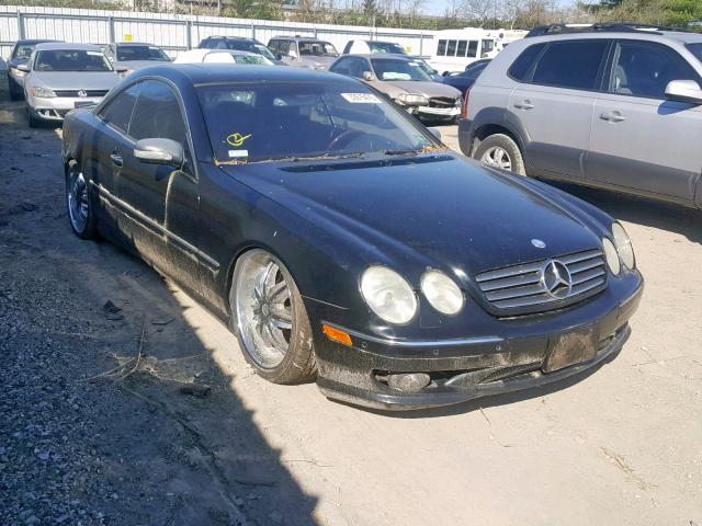 WDBPJ75J51A016453 - 2001 MERCEDES-BENZ CL 500 BLACK photo 1