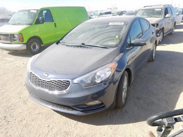 KNAFX4A83E5210553 - 2014 KIA FORTE EX  photo 2