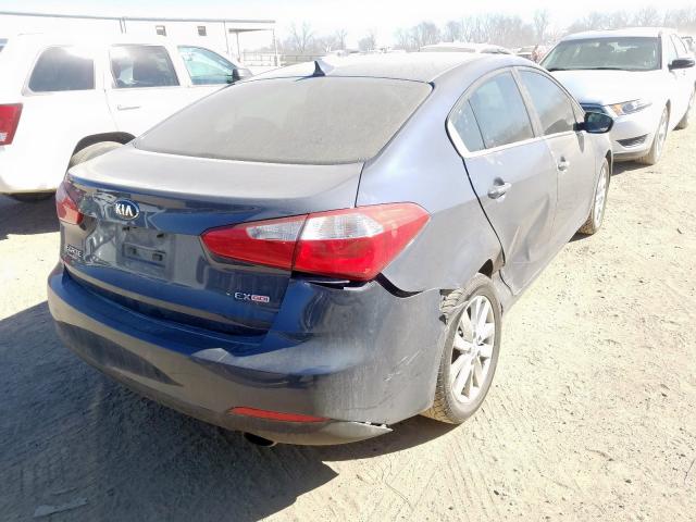 KNAFX4A83E5210553 - 2014 KIA FORTE EX  photo 4