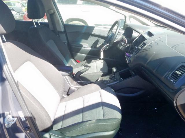 KNAFX4A83E5210553 - 2014 KIA FORTE EX  photo 5