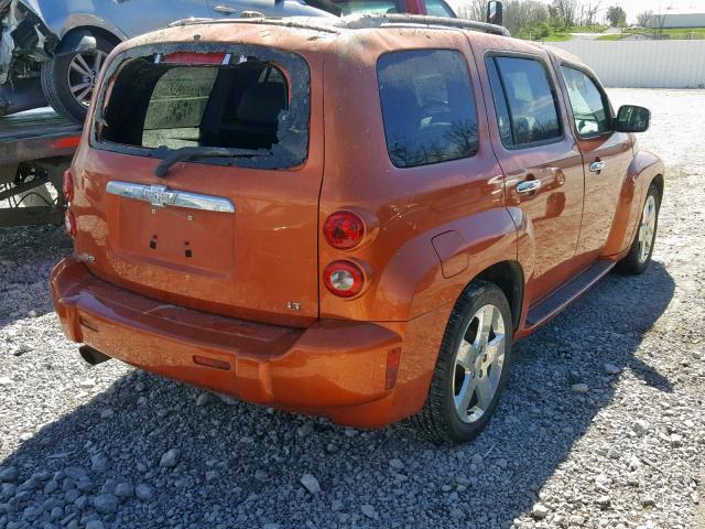 3GNDA53P28S585387 - 2008 CHEVROLET HHR LT ORANGE photo 4