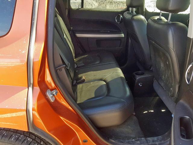 3GNDA53P28S585387 - 2008 CHEVROLET HHR LT ORANGE photo 6