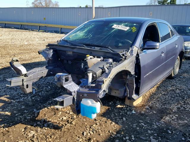 1G11C5SL0EF167584 - 2014 CHEVROLET MALIBU 1LT 蓝色 照片 2