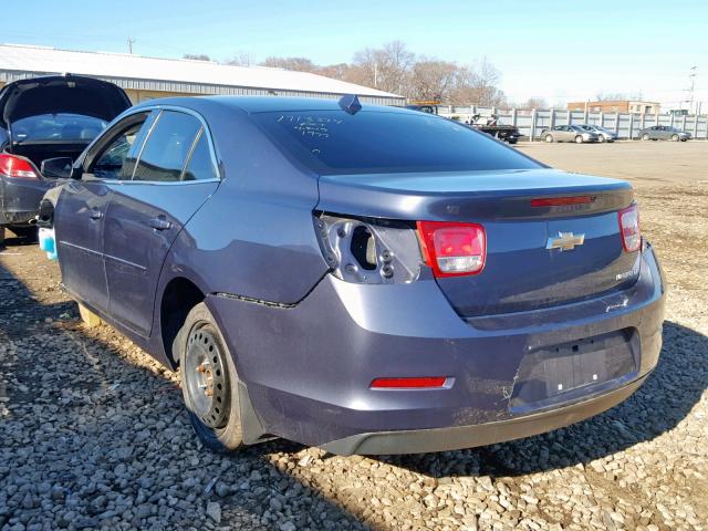 1G11C5SL0EF167584 - 2014 CHEVROLET MALIBU 1LT 蓝色 照片 3