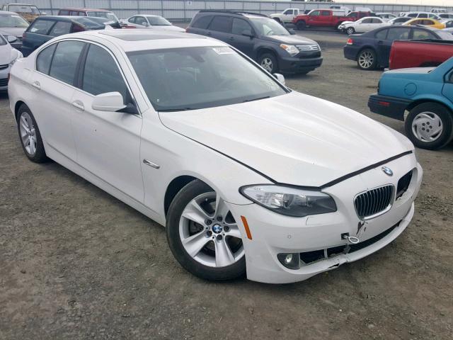 WBAXH5C50DD113292 - 2013 BMW 528 XI WHITE photo 1