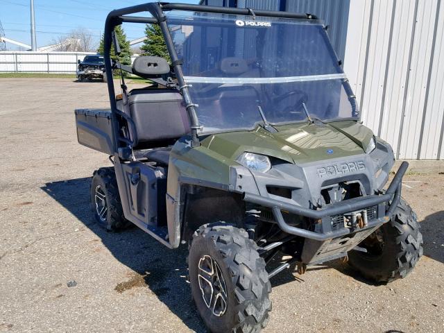 4XATH76A9E2556115 - 2014 POLARIS RANGER 800 GREEN photo 1