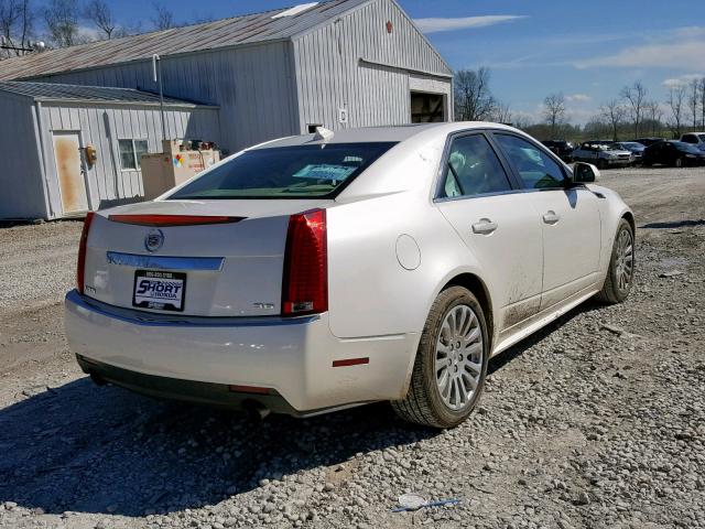 1G6DK5ED0B0108564 - 2011 CADILLAC CTS PERFOR CREAM photo 4