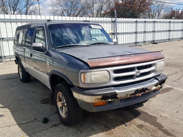 4F4DR17X1RTM09689 - 1994 MAZDA B4000 CAB GRAY photo 1