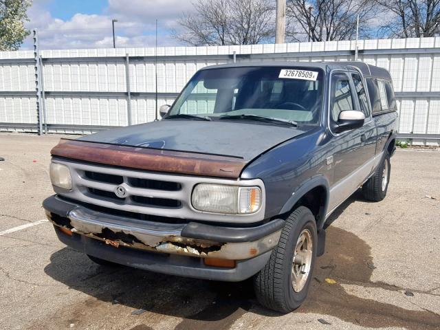 4F4DR17X1RTM09689 - 1994 MAZDA B4000 CAB GRAY photo 2