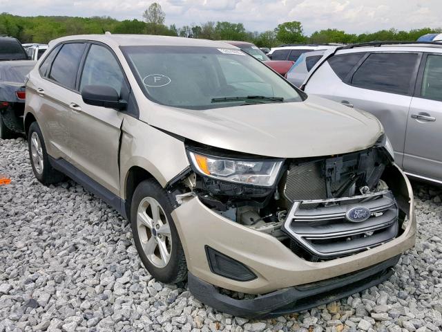 2FMPK4G94HBB66824 - 2017 FORD EDGE SE WHITE photo 1