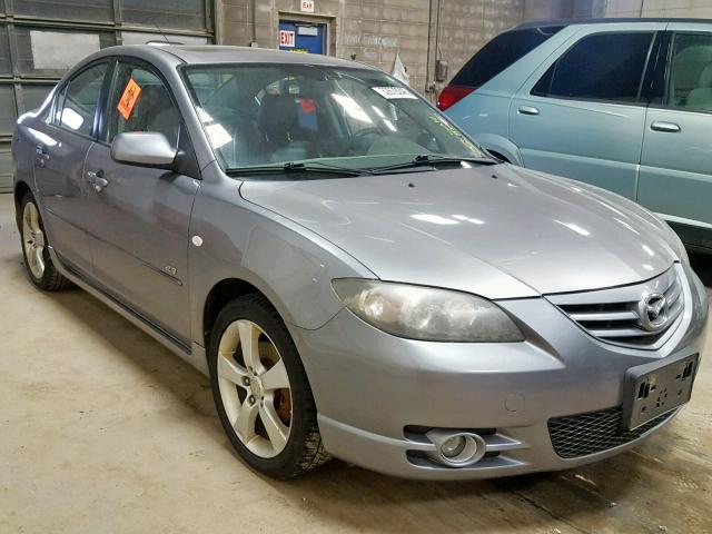 JM1BK323041202283 - 2004 MAZDA 3 S GRAY photo 1